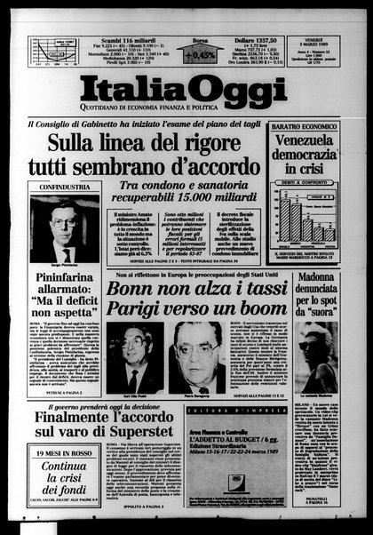 Italia oggi : quotidiano di economia finanza e politica